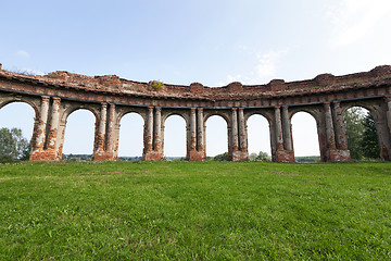 Image showing the ruins of an ancient castle