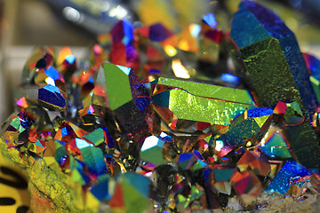 Image showing rainbow crystal texture