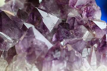 Image showing amethyst violet background