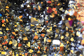 Image showing rainbow crystal texture