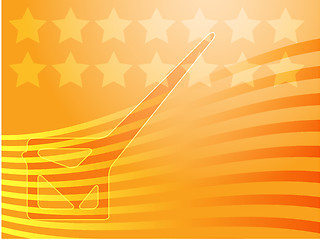 Image showing USA election voting illustration