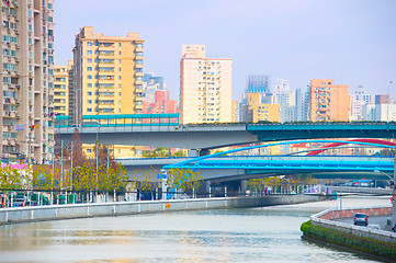 Image showing Shanghai residential district, China