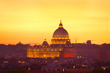Image showing St. Peter Cathedral, Rome