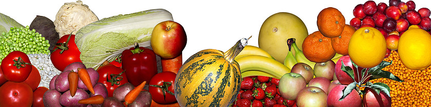 Image showing fruits and vegetables