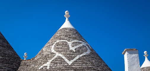 Image showing Alberobello, ITALY - Trulli di Alberobello, UNESCO heritage site