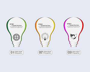 Image showing light bulb graphic design textbook