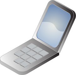 Image showing Mobile phone illustration