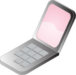 Image showing Mobile phone illustration