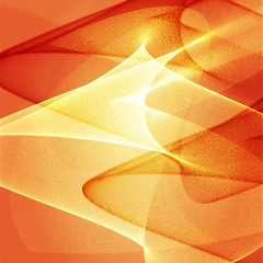 Image showing Wavy glowing colors