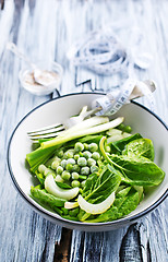 Image showing green salad