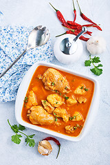 Image showing chicken curry