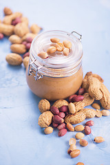 Image showing Natural peanut butter