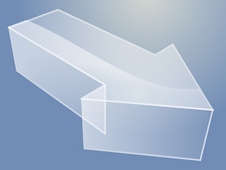 Image showing 3d Arrow illustration