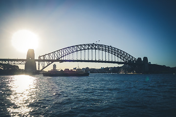 Image showing Sydney Harbour Bridge, Australia