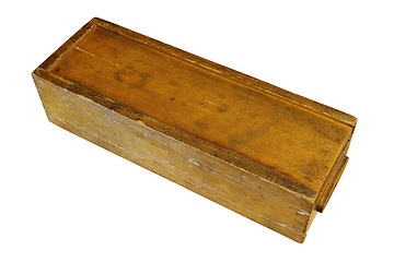 Image showing vintage rummy wooden box