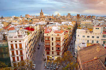 Image showing Valencia Old Town, Spain