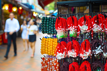 Image showing Chinatown tourist souvenir market, Singapore