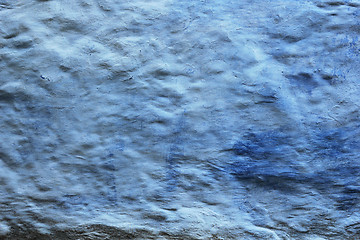 Image showing blue ancient plaster