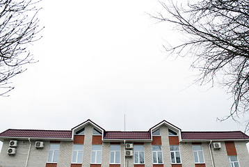 Image showing house with metal roofing