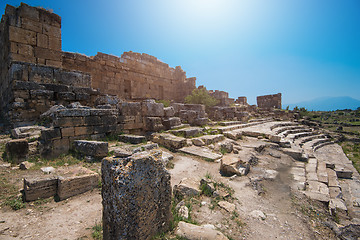 Image showing photo of ancient city Hierapolis