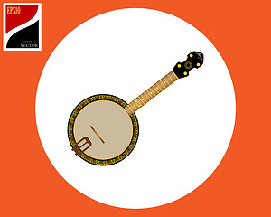 Image showing banjo american tool