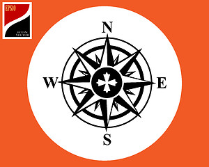 Image showing alignment compass azimuth