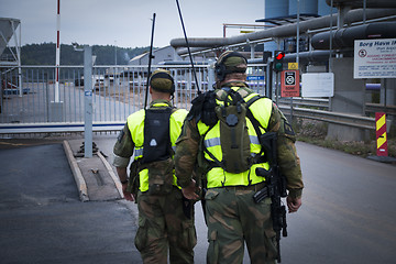 Image showing Military Guard