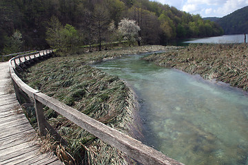 Image showing Plitvice Lakes national park in Croatia