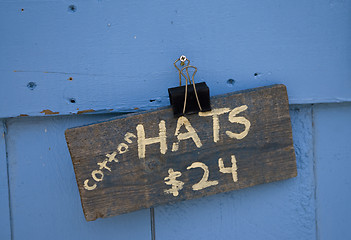 Image showing Hats for Sale