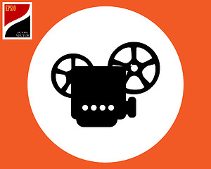 Image showing Movie projector icon