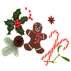 Image showing Christmas Festive Symbols