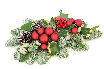 Image showing Christmas Table Decoration