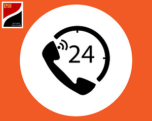 Image showing icon handset number twenty four