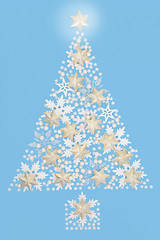 Image showing Christmas Tree Abstract