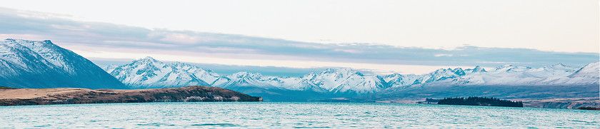 Image showing Lake Tekapo, South Island, New Zealand