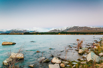 Image showing Lake Tekapo, South Island, New Zealand