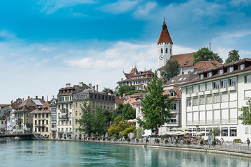 Image showing View of the city Thun