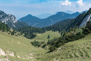 Image showing Landscape Kampenwand Bavaria