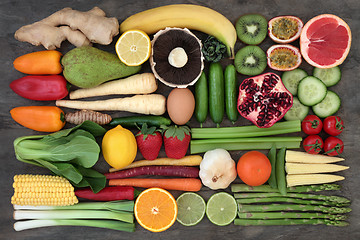 Image showing Healthy Super Food Selection