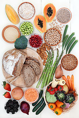 Image showing Healthy High Fibre Food