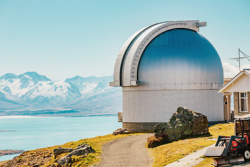 Image showing Mt. john observatory at New Zealand