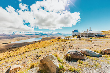 Image showing Mt. john observatory at New Zealand