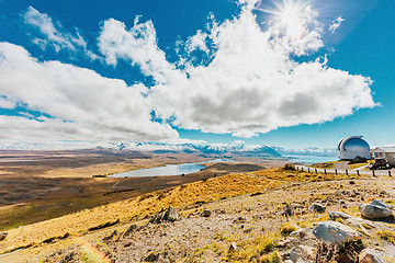 Image showing Mt. john observatory at New Zealand