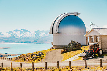 Image showing Mt. john observatory at New Zealand