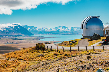 Image showing Mt. john observatory at New Zealand