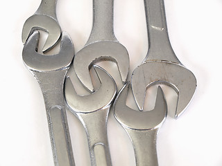 Image showing Wrenches Locked