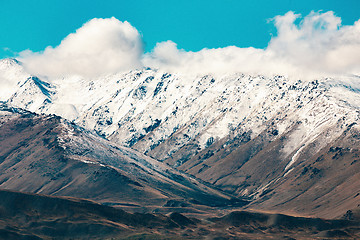 Image showing Southern Alps and Lake Tekapo