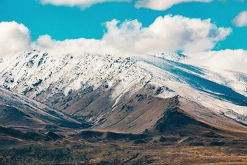 Image showing Southern Alps and Lake Tekapo