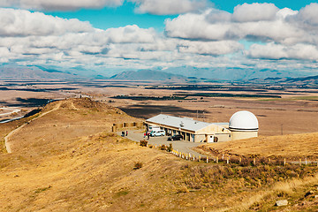 Image showing Mount John observatory at Lake Tekapo