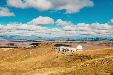 Image showing Mount John observatory at Lake Tekapo